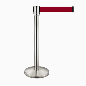 red bel queue pole rental