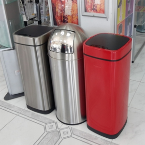 stainless steel dustbin