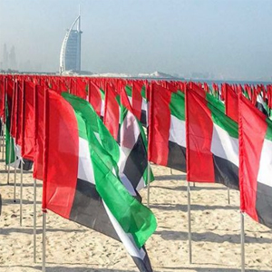 uae beach flag national day